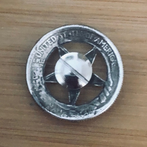 $58 Half Dollar Vintage Unique Estate Texas Star Coin Silver - Picture 3 of 6
